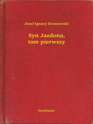 cover image of Syn Jazdona, tom pierwszy